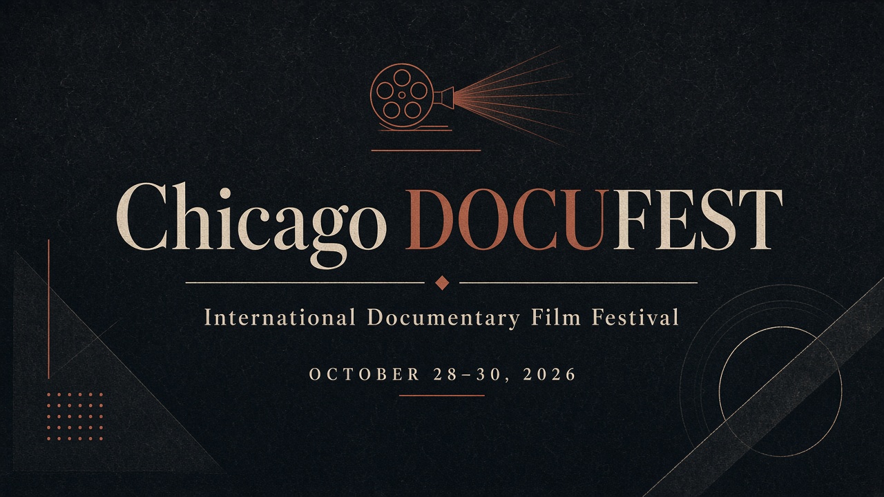 Chicago DOCUFEST 2026 campaign art